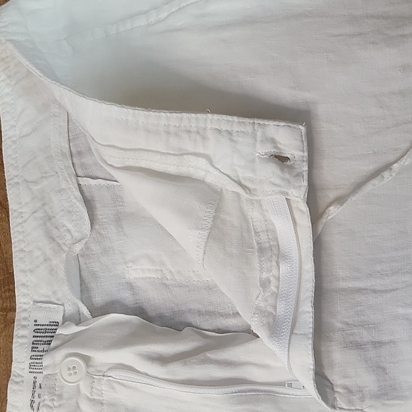 Men's See Imperial Linen Pants, White, Size 46 EUC - Picture 6 of 8
